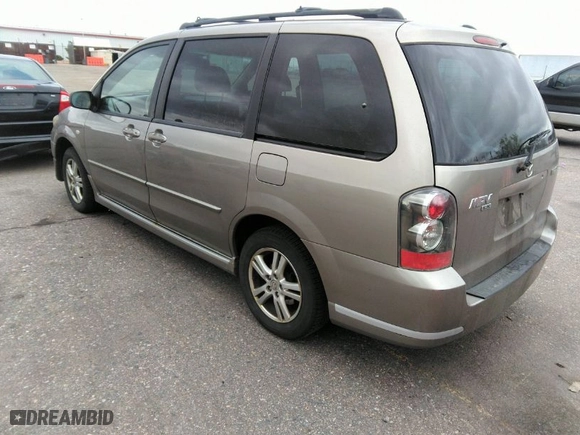 2006 Mazda MPV ES with VIN JM3LW28J360562429, listed as a IAAI auction lot 41962394 with 188,069 mi miles. Bid and sale history available at carsss.com. Image 3.