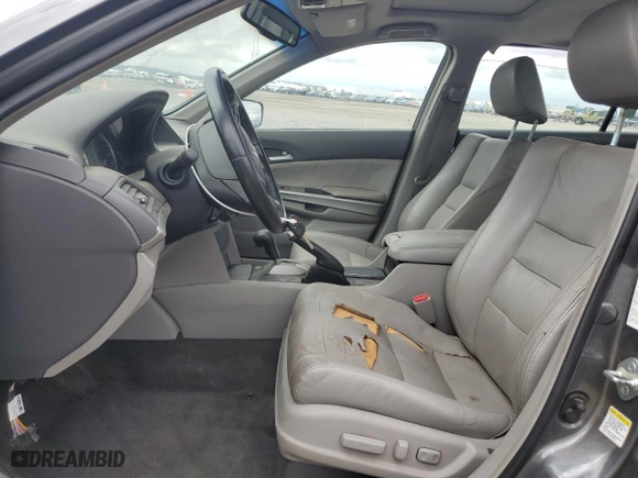 2009 Honda Accord Sdn EX-L with VIN 1HGCP26849A123455, listed as a Copart auction lot 50768085 with 124,497 mi miles and Salvage Title. Bid and sale history available at carsss.com. Image 7.