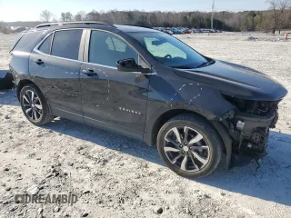 2022 Chevrolet Equinox LT with VIN 3GNAXKEVXNL195204, listed as a Copart auction lot 46784405 with 63,924 mi miles and Salvage Title. Bid and sale history available at DreamBid. Image 4.