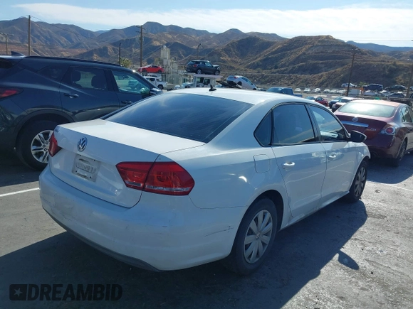 2012 Volkswagen Passat S with VIN 1VWAP7A38CC069049, listed as a IAAI auction lot 41422455 with 143,774 mi miles and . Bid and sale history available at DreamBid. Image 4.