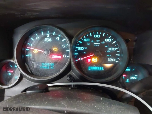 2009 Chevrolet Silverado 1500 Work Truck with VIN 1GCEK19079Z237053, listed as a IAAI auction lot 42036318 with 170,622 mi miles. Bid and sale history available at carsss.com. Image 7.