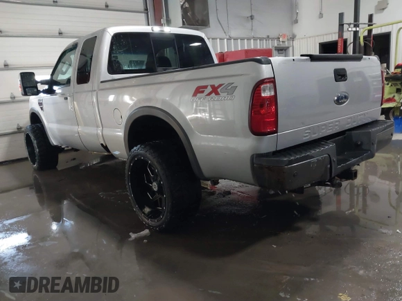 2008 Ford Super Duty F-250 SRW XL with VIN 1FTSX21R48ED49660, listed as a IAAI auction lot 41275675 with 193,731 mi miles. Bid and sale history available at carsss.com. Image 3.