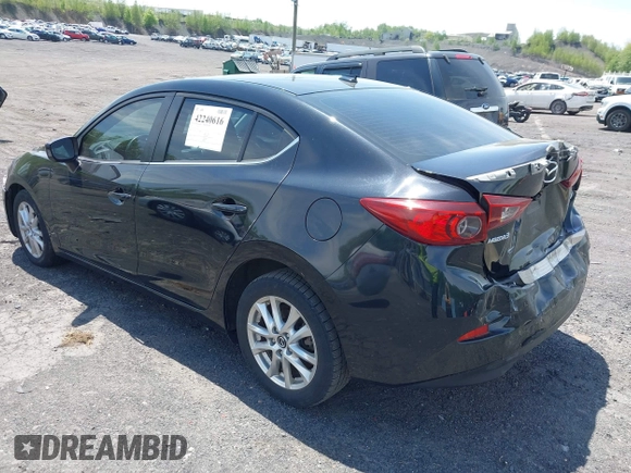 2016 Mazda 3 i Grand Touring with VIN JM1BM1X75G1305715, listed as a IAAI auction lot 42240616 with 65,400 mi miles and . Bid and sale history available at DreamBid. Image 3.