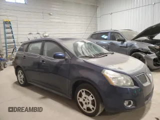 2009 Pontiac Vibe w/1SB with VIN 5Y2SP67029Z427458, listed as a Copart auction lot 82408144 with 146,450 mi miles and Clean Title. Bid and sale history available at carsss.com. Image 4.