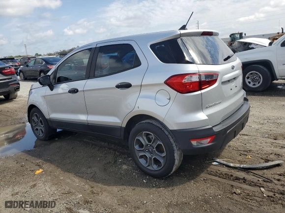 2021 Ford EcoSport S with VIN MAJ3S2FE1MC405543, listed as a Copart auction lot 48349065 with 23,171 mi miles and Salvage Title. Bid and sale history available at carsss.com. Image 2.