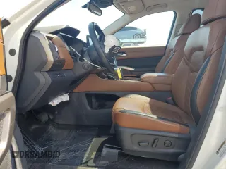 2023 Nissan Pathfinder Platinum with VIN 5N1DR3DH9PC271555, listed as a Copart auction lot 55028165 with 14,137 mi miles and Salvage title. Bid and sale history available at DreamBid. Image 7.
