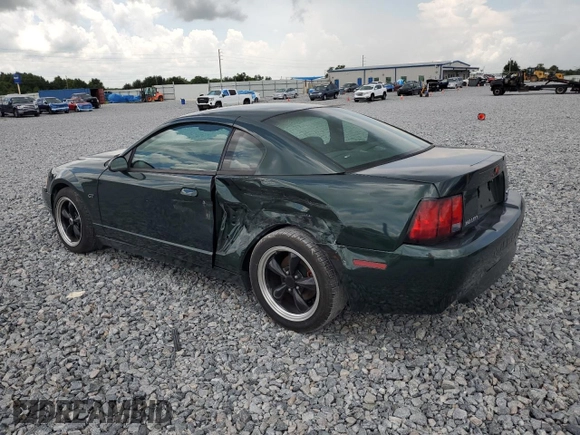 2001 Ford Mustang GT Deluxe with VIN 1FAFP42X61F262133, listed as a Copart auction lot 60112915 with 98,102 mi miles and Salvage title. Bid and sale history available at DreamBid. Image 2.