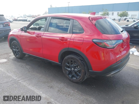 2024 Honda HR-V Sport with VIN 3CZRZ1H58RM706561, listed as a IAAI auction lot 41036348 with 26,257 mi miles. Bid and sale history available at carsss.com. Image 3.