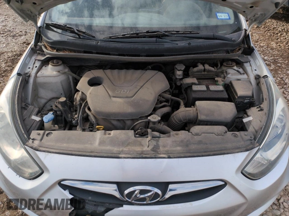 2012 Hyundai Accent SE with VIN KMHCU5AE2CU032501, listed as a Copart auction lot 88179295 with 125,975 mi miles and Salvage Title. Bid and sale history available at carsss.com. Image 11.