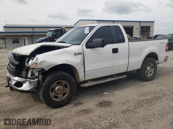 2007 Ford F-150 XL with VIN 1FTRF14V97KB65061, listed as a Copart auction lot 56280705 with 310,029 mi miles and Salvage title. Bid and sale history available at DreamBid. Image 1.
