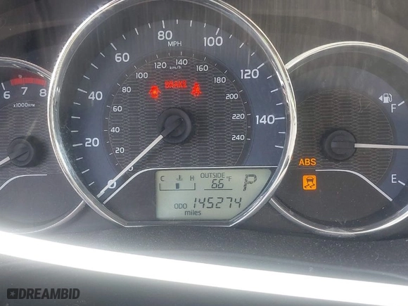 2016 Toyota Corolla L with VIN 2T1BURHE7GC622581, listed as a IAAI auction lot 42004765 with 145,274 mi miles. Bid and sale history available at carsss.com. Image 7.
