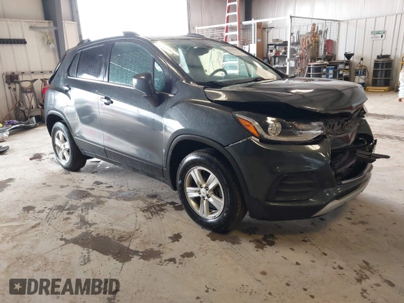 2018 Chevrolet Trax LT with VIN KL7CJPSB5JB616653, listed as a IAAI auction lot 41834321 with 65,164 mi miles and . Bid and sale history available at carsss.com. Image 1.