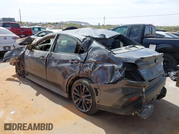2024 Subaru WRX Premium with VIN JF1VBAH60R9814176, listed as a IAAI auction lot 42131966 with 218 mi miles and . Bid and sale history available at DreamBid. Image 3.