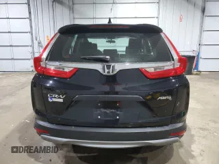 2017 Honda CR-V LX with VIN 2HKRW6H38HH214935, listed as a Copart auction lot 46219595 with 38,744 mi miles and Salvage Title. Bid and sale history available at carsss.com. Image 6.