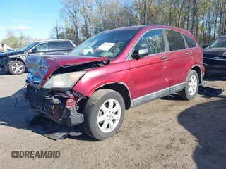 2009 Honda CR-V EX with VIN 5J6RE48549L013467, listed as a IAAI auction lot 42021336 with 187,752 mi miles and . Bid and sale history available at carsss.com. Image 2.