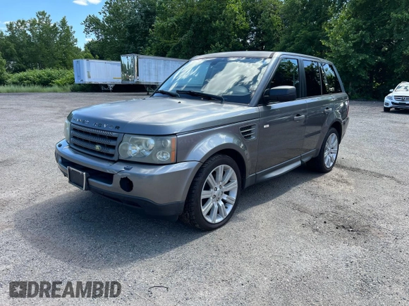 2009 Land Rover Range Rover Sport HSE with VIN SALSF25439A214589, listed as a Copart auction lot 41541595 with 208,970 mi miles and Clean Title. Bid and sale history available at carsss.com. Image 2.