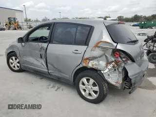 2007 Nissan Versa 1.8 S with VIN 3N1BC13E97L417470, listed as a Copart auction lot 45952315 with 0 mi miles and Salvage Title. Bid and sale history available at carsss.com. Image 2.