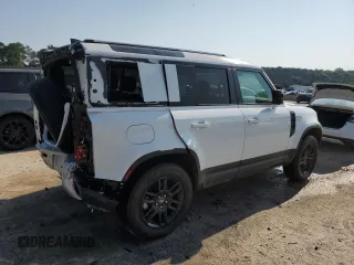 2025 Land Rover Defender S with VIN SALEJ7EX8S2383610, listed as a Copart auction lot 61796155 with 12,666 mi miles and Salvage title. Bid and sale history available at DreamBid. Image 3.