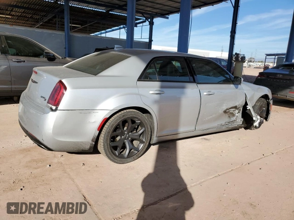 2021 Chrysler 300 S with VIN 2C3CCABGXMH529143, listed as a Copart auction lot 43624295 with 122,639 mi miles and Salvage title. Bid and sale history available at DreamBid. Image 3.