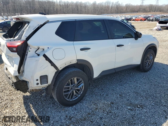 2023 Nissan Rogue S with VIN JN8BT3AA0PW003419, listed as a Copart auction lot 46536475 with 35,043 mi miles and Salvage Title. Bid and sale history available at DreamBid. Image 3.