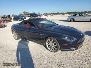 2006 Aston Martin DB9 with VIN SCFAB02A96GB04608, listed as a Copart auction lot 76550654 with 0 mi miles and Non Repairable. Bid and sale history available at carsss.com. Image 4.