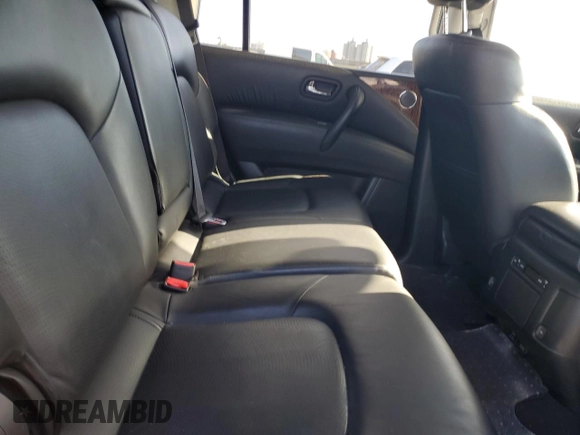 2018 Nissan Armada SV with VIN JN8AY2ND8J9054605, listed as a Copart auction lot 86407704 with 0 mi miles and Salvage Title. Bid and sale history available at carsss.com. Image 10.