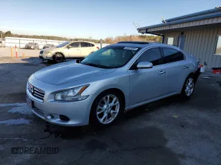 2013 Nissan Maxima 3.5 SV w/Sport Pkg with VIN 1N4AA5AP6DC806848, listed as a Copart auction lot 88925885 with 130,431 mi miles and Salvage Title. Bid and sale history available at carsss.com. Image 1.