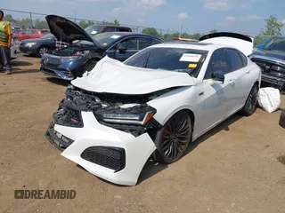 2022 Acura TLX Type S with VIN 19UUB7F03NA001688, listed as a IAAI auction lot 42406858 with Not provided miles and . Bid and sale history available at DreamBid. Image 17.