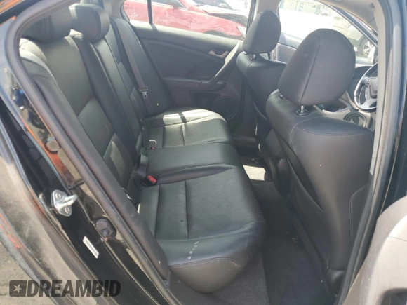 2010 Acura TSX with VIN JH4CU2F6XAC001583, listed as a Copart auction lot 61772095 with 219,817 mi miles and Salvage title. Bid and sale history available at DreamBid. Image 10.