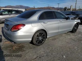 2021 Mercedes-Benz C 300 with VIN W1KWF8DB9MR605631, listed as a Copart auction lot 42355085 with Not Provided miles and Salvage Title. Bid and sale history available at carsss.com. Image 3.