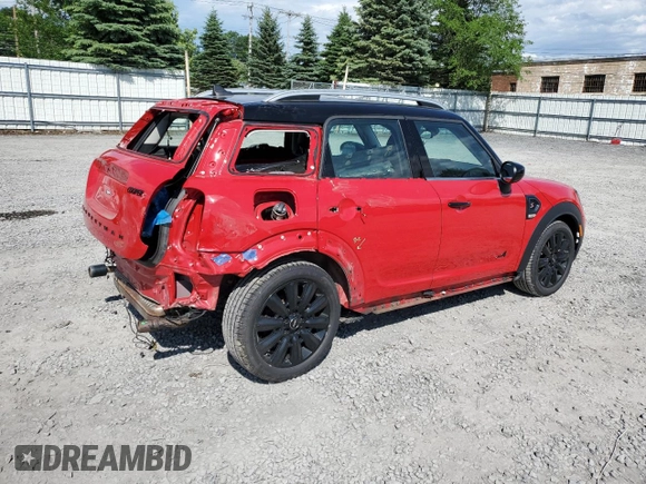 2023 MINI Countryman Cooper S with VIN WMZ83BR01P3P85128, listed as a Copart auction lot 60644995 with 59,208 mi miles and Salvage title. Bid and sale history available at DreamBid. Image 3.