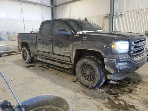 2016 GMC Sierra 1500 with VIN 1GTV2LEC1GZ391069, listed as a Copart auction lot 45984495 with 110,218 mi miles and Salvage Title. Bid and sale history available at carsss.com. Image 4.