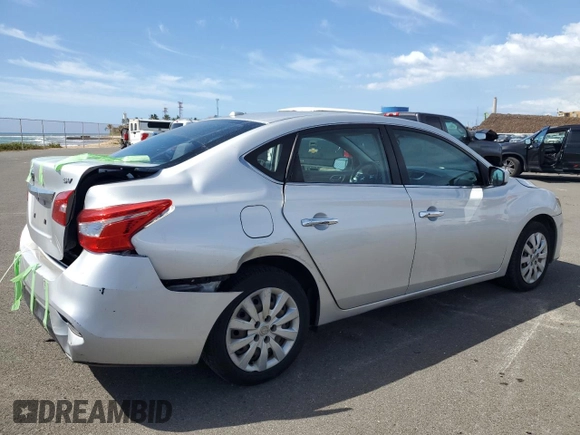 2017 Nissan Sentra SV with VIN 3N1AB7AP3HL719957, listed as a Copart auction lot 44334935 with 72,485 mi miles and Salvage Title. Bid and sale history available at carsss.com. Image 3.