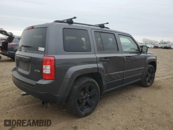 2014 Jeep Patriot Altitude with VIN 1C4NJPBA4ED911496, listed as a Copart auction lot 52390435 with 125,114 mi miles and Salvage Title. Bid and sale history available at DreamBid. Image 3.