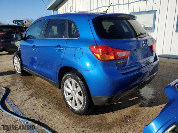 2015 Mitsubishi Outlander Sport SE with VIN 4A4AP4AU2FE029321, listed as a Copart auction lot 49920825 with 162,426 mi miles and Salvage Title. Bid and sale history available at carsss.com. Image 2.
