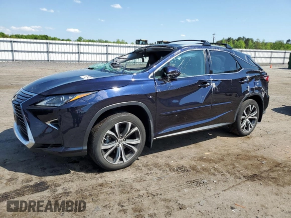 2019 Lexus RX with VIN 2T2BZMCA5KC210642, listed as a Copart auction lot 52940634 with 34,966 mi miles and Salvage Title. Bid and sale history available at carsss.com. Image 1.