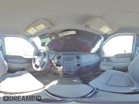 2013 Ford F-150 XL with VIN 1FTNF1CF1DKE06924, listed as a Copart auction lot 54252525 with 222,384 mi miles and Salvage title. Bid and sale history available at DreamBid. Image 15.