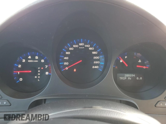 2005 Acura TL with VIN 19UUA66225A801803, listed as a Copart auction lot 49325355 with 208,894 mi miles and Salvage Title. Bid and sale history available at carsss.com. Image 9.