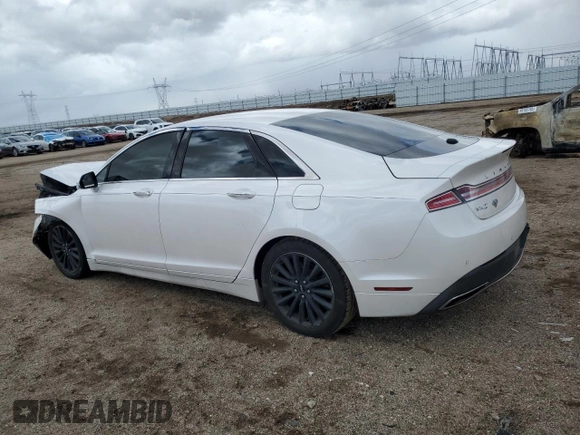 2017 Lincoln MKZ Hybrid Premiere with VIN 3LN6L5KU3HR609329, listed as a Copart auction lot 49165535 with Not Provided miles and Salvage Title. Bid and sale history available at carsss.com. Image 2.