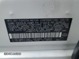2018 Lexus LS with VIN JTHB51FF8J5002593, listed as a Copart auction lot 64681354 with 84,715 mi miles and Salvage Title. Bid and sale history available at carsss.com. Image 12.