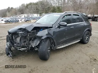 2021 Mercedes-Benz GLE 350 z VIN 4JGFB4KB8MA416416, wystawiony jako Copart lot #46532885 z przebiegiem 71 675 mil mil oraz Szkoda całkowita • Salvage title. Historia ofert i sprzedaży dostępna na DreamBid. Obrazek 1.