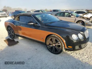 2010 Bentley Continental GT with VIN SCBDR3ZA2AC065164, listed as a Copart auction lot 83776144 with 80,416 mi miles and Salvage Title. Bid and sale history available at DreamBid. Image 4.