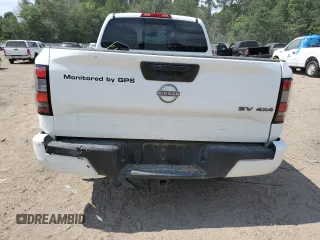 2023 Nissan Frontier SV with VIN 1N6ED1FK1PN659143, listed as a Copart auction lot 60690044 with 13,706 mi miles and Salvage Title. Bid and sale history available at carsss.com. Image 6.