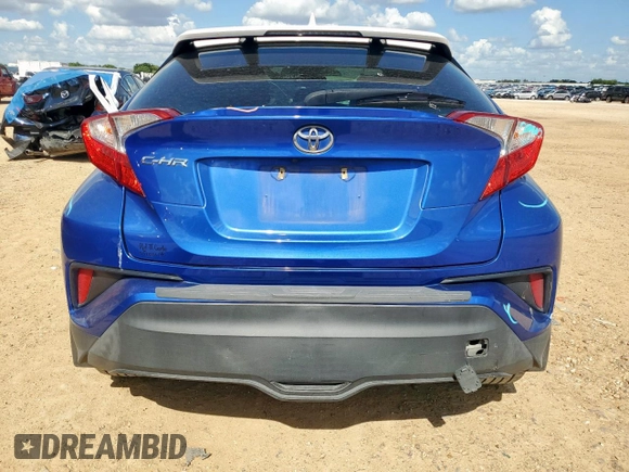2018 Toyota C-HR XLE with VIN NMTKHMBX2JR031377, listed as a Copart auction lot 62055665 with 120,271 mi miles and Salvage title. Bid and sale history available at DreamBid. Image 6.
