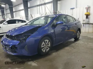 2016 Toyota Prius Four z VIN JTDKARFU1G3522648, wystawiony jako Copart lot #55610665 z przebiegiem 93 409 mil mil oraz Szkoda całkowita • Salvage title. Historia ofert i sprzedaży dostępna na DreamBid. Obrazek 1.