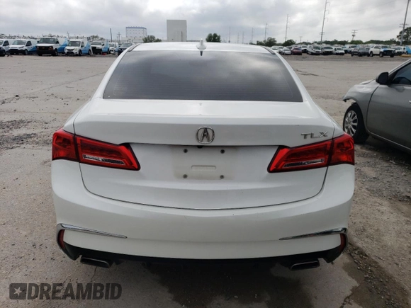 2018 Acura TLX w/Technology Pkg with VIN 19UUB2F54JA012255, listed as a Copart auction lot 51259635 with 97,035 mi miles and Salvage Title. Bid and sale history available at carsss.com. Image 6.