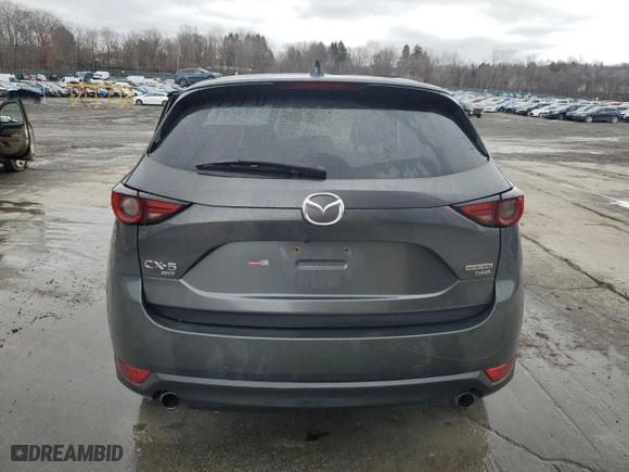 2021 Mazda CX-5 Grand Touring Reserve with VIN JM3KFBAY8M0436227, listed as a Copart auction lot 48924405 with 43,918 mi miles and Salvage Title. Bid and sale history available at carsss.com. Image 6.