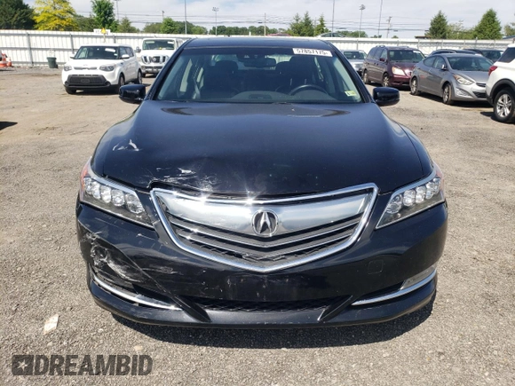 2017 Acura RLX Technology with VIN JH4KC1F5XHC000539, listed as a Copart auction lot 57857175 with 74,699 mi miles and Salvage title. Bid and sale history available at DreamBid. Image 5.