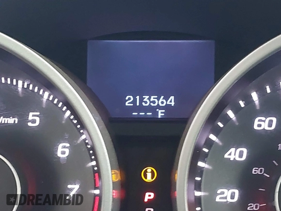 2012 Acura TL Tech Auto with VIN 19UUA9F58CA011897, listed as a IAAI auction lot 40535350 with 213,564 mi miles. Bid and sale history available at carsss.com. Image 15.