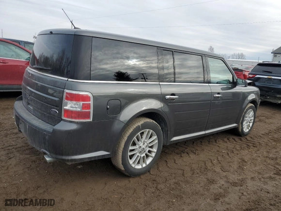 2019 Ford Flex SEL with VIN 2FMGK5C85KBA01259, listed as a Copart auction lot 47396585 with 124,934 mi miles and Clean Title. Bid and sale history available at carsss.com. Image 3.